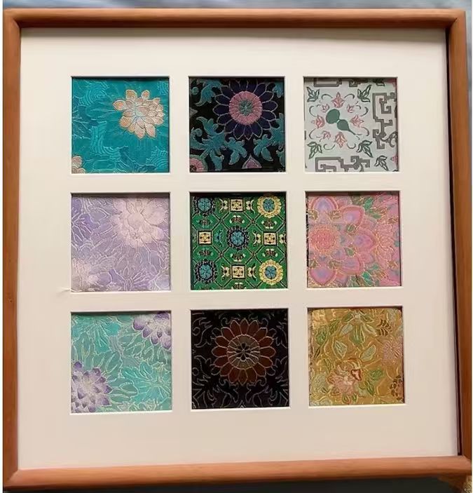 Song brocade fabric motifs